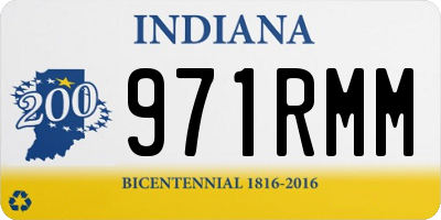 IN license plate 971RMM
