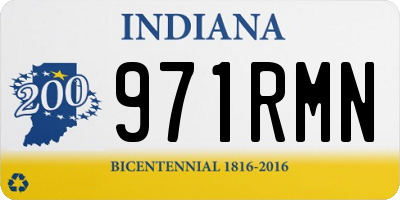 IN license plate 971RMN