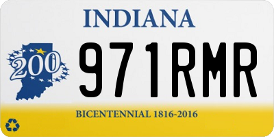 IN license plate 971RMR