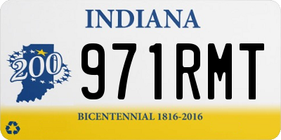 IN license plate 971RMT