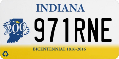IN license plate 971RNE