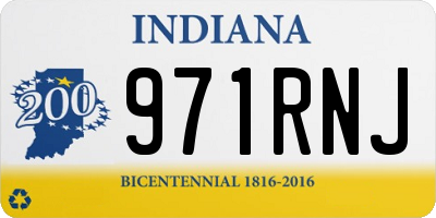 IN license plate 971RNJ
