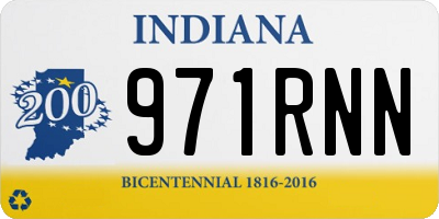 IN license plate 971RNN