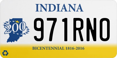 IN license plate 971RNO
