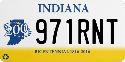 IN license plate 971RNT
