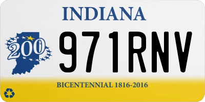 IN license plate 971RNV