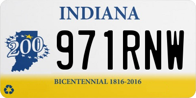IN license plate 971RNW