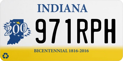 IN license plate 971RPH