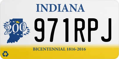 IN license plate 971RPJ