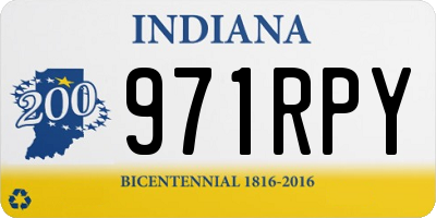 IN license plate 971RPY