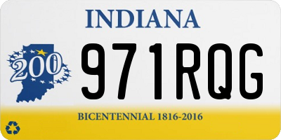 IN license plate 971RQG