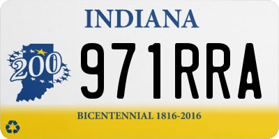 IN license plate 971RRA