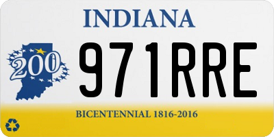 IN license plate 971RRE