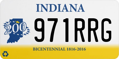 IN license plate 971RRG