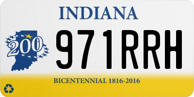 IN license plate 971RRH