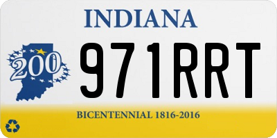 IN license plate 971RRT