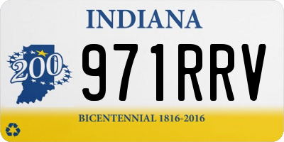IN license plate 971RRV