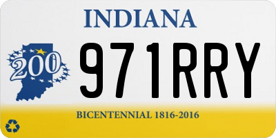 IN license plate 971RRY