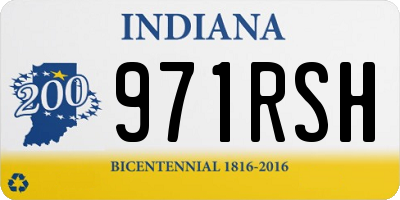 IN license plate 971RSH