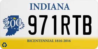 IN license plate 971RTB