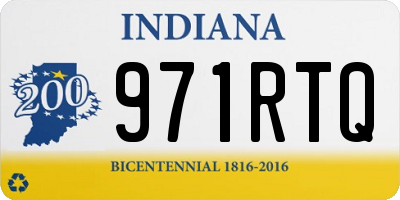IN license plate 971RTQ