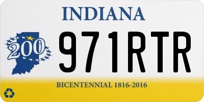 IN license plate 971RTR