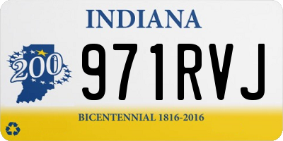 IN license plate 971RVJ
