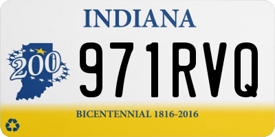 IN license plate 971RVQ