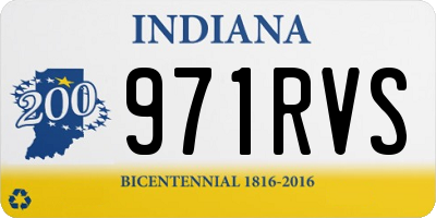 IN license plate 971RVS