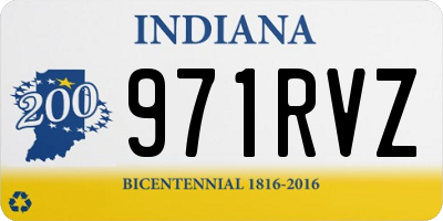 IN license plate 971RVZ