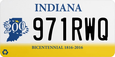 IN license plate 971RWQ