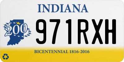 IN license plate 971RXH