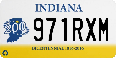 IN license plate 971RXM