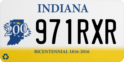 IN license plate 971RXR