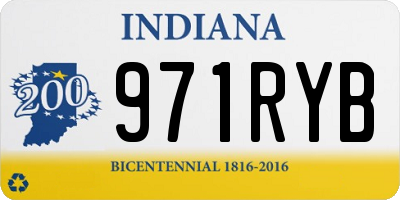 IN license plate 971RYB