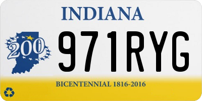 IN license plate 971RYG