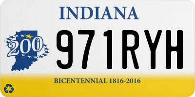 IN license plate 971RYH