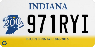 IN license plate 971RYI