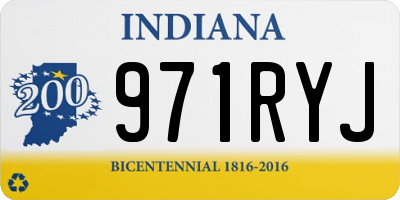 IN license plate 971RYJ