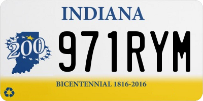 IN license plate 971RYM