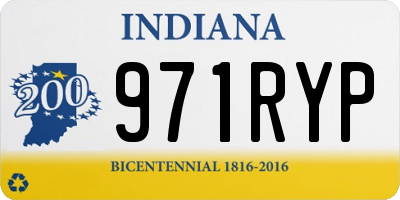 IN license plate 971RYP