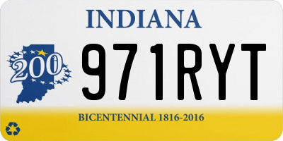 IN license plate 971RYT