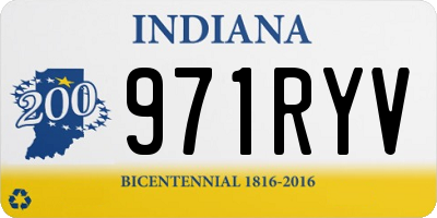 IN license plate 971RYV