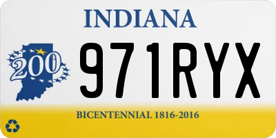 IN license plate 971RYX