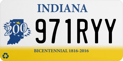 IN license plate 971RYY