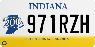 IN license plate 971RZH