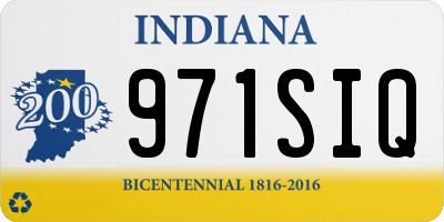 IN license plate 971SIQ