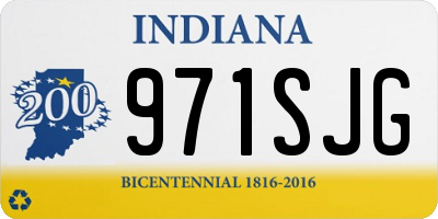 IN license plate 971SJG
