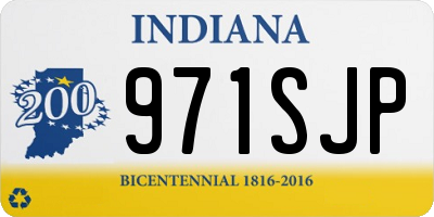 IN license plate 971SJP