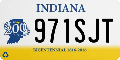 IN license plate 971SJT